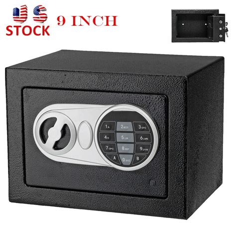 17e what is a steel plate safe box|17E Home Use Upgraded Electronic Password Steel .